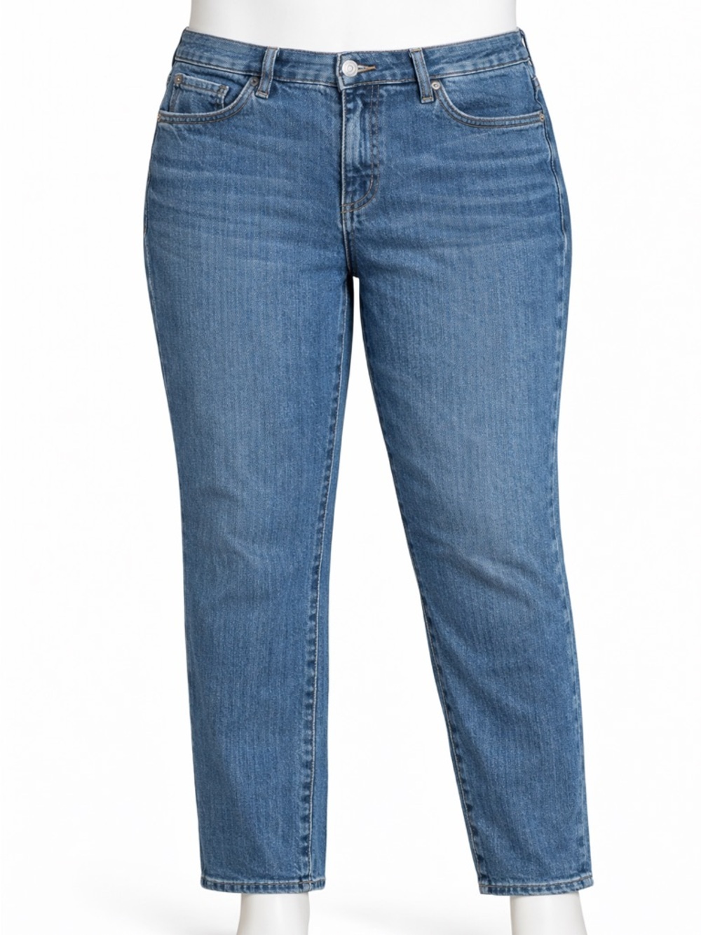 Style & Co. Blue Straight Leg Jeans Size 6